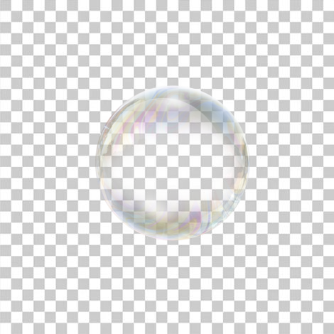 Bolha transparente png