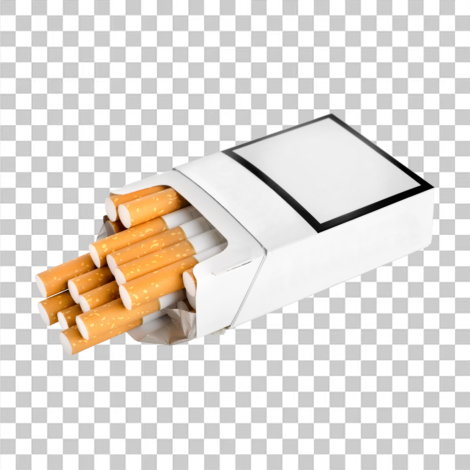 Carteira de cigarro transparente png