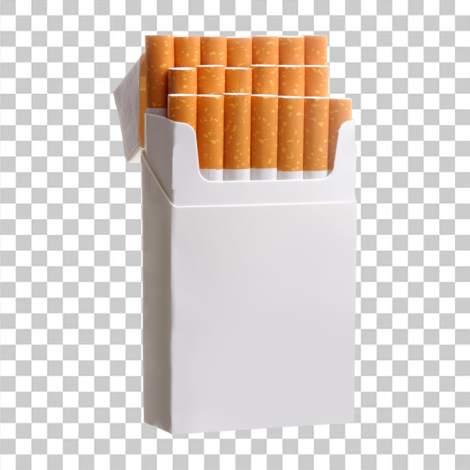 Carteira de cigarro transparente png