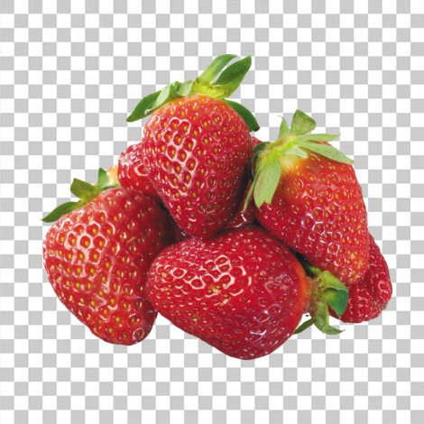 Morangos, fruta, imagem sem fundo PNG