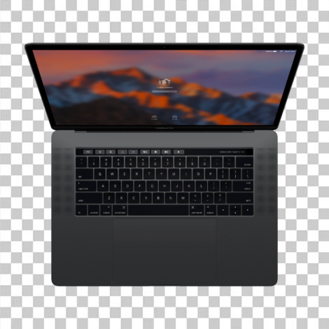 MacBook apple preto transparente png