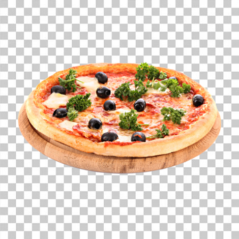 Pizza com borda, pizza fundo transparente png