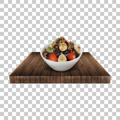 Açaí em png imagem, tigela de açaí transparente png