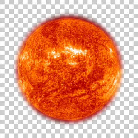 Sol real imagem transparente png