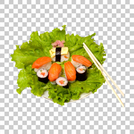 Comida japonesa oriental sushi png