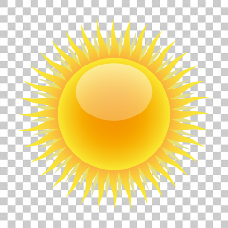 Sol imagem transparente png