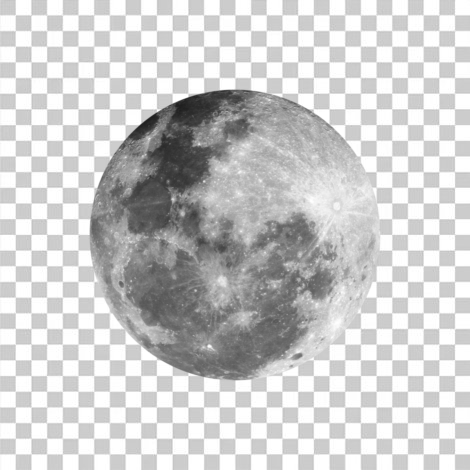 Lua imagem transparente png