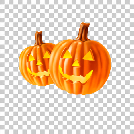 Abóbora halloween png sem fundo