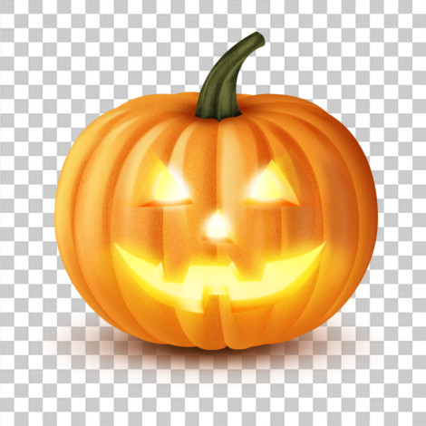 Abóbora halloween png transparente