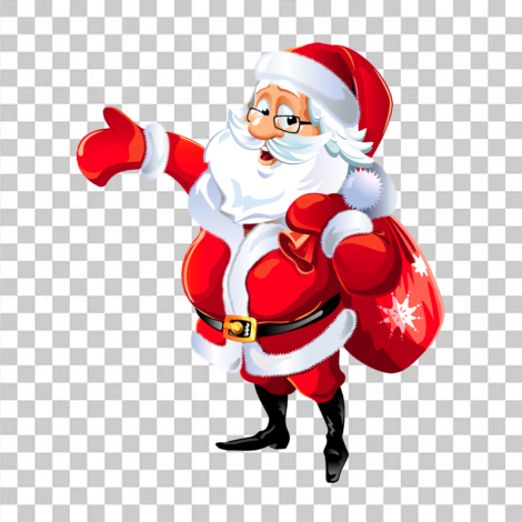 Papai noel desenho em png